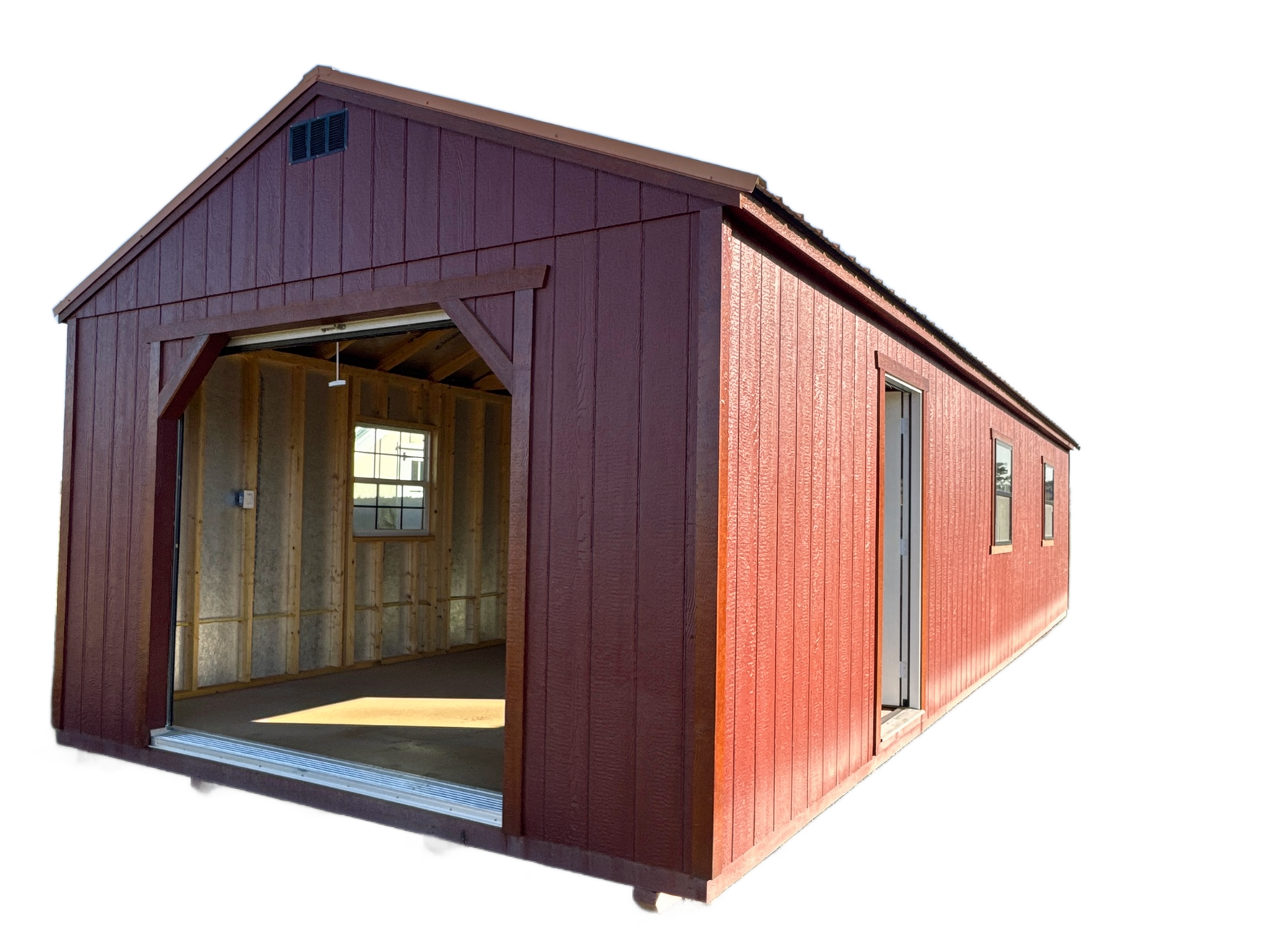 Garage A Frame Shed