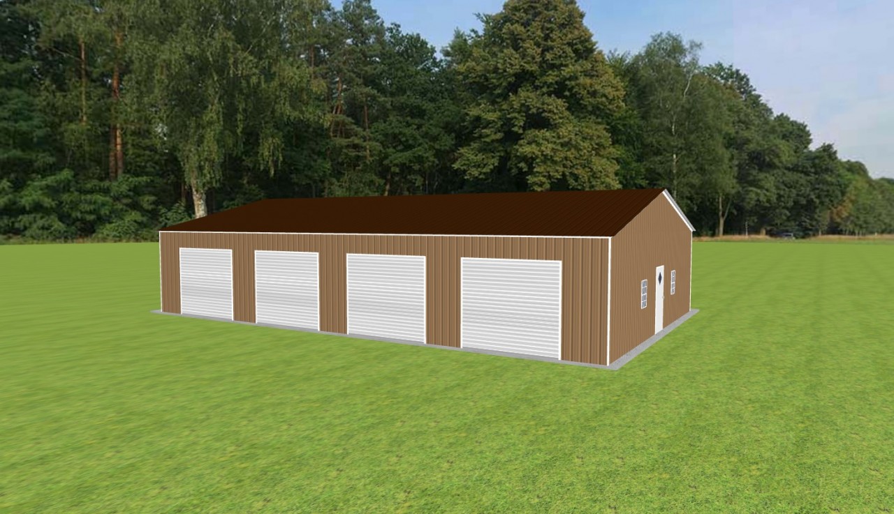 4 Car Garage 34 x 55 x 10 — photo 1