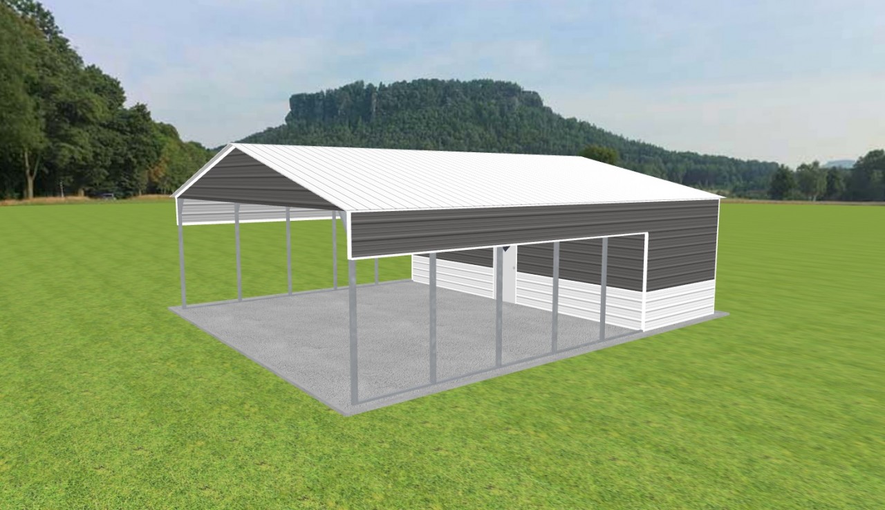 Carport with Storage 30 x 35 x 10 — photo 1