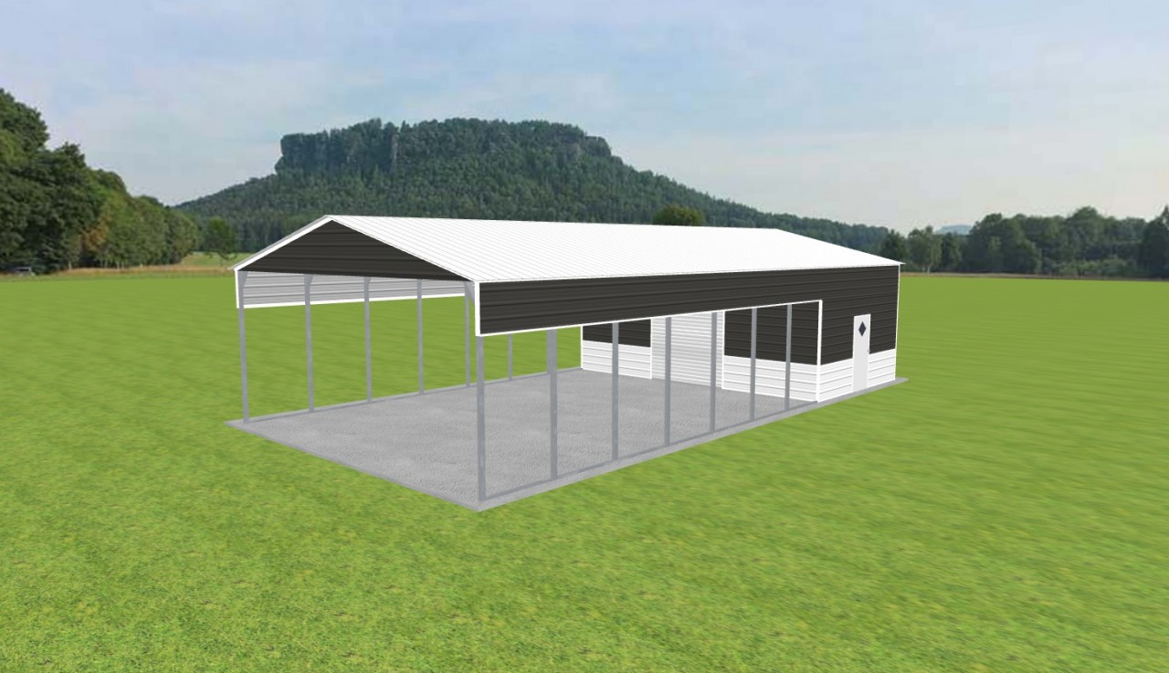 Carport with Storage 26 x 50 x 11 — photo 1