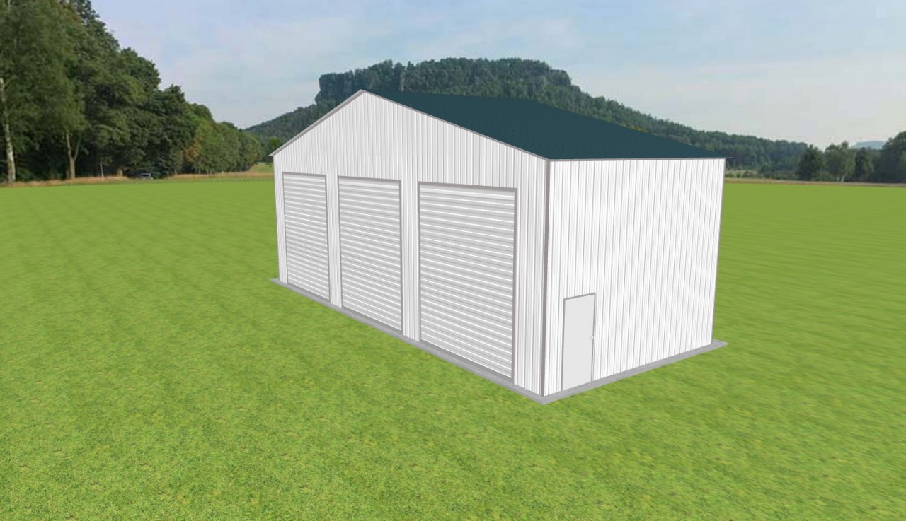 3 Car Garage 48 x 20 x 16 — photo 1