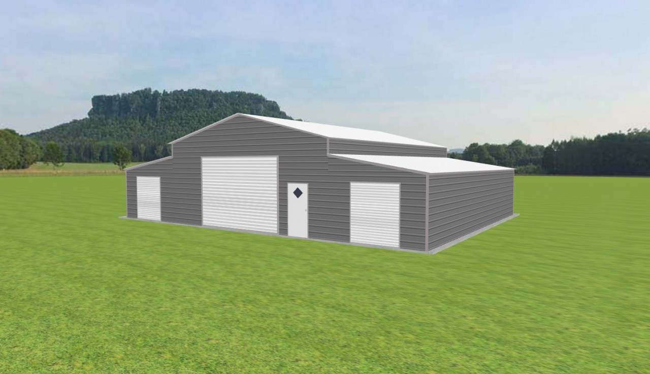 Raised Center Barns 28 x 40 x 12 — photo 1