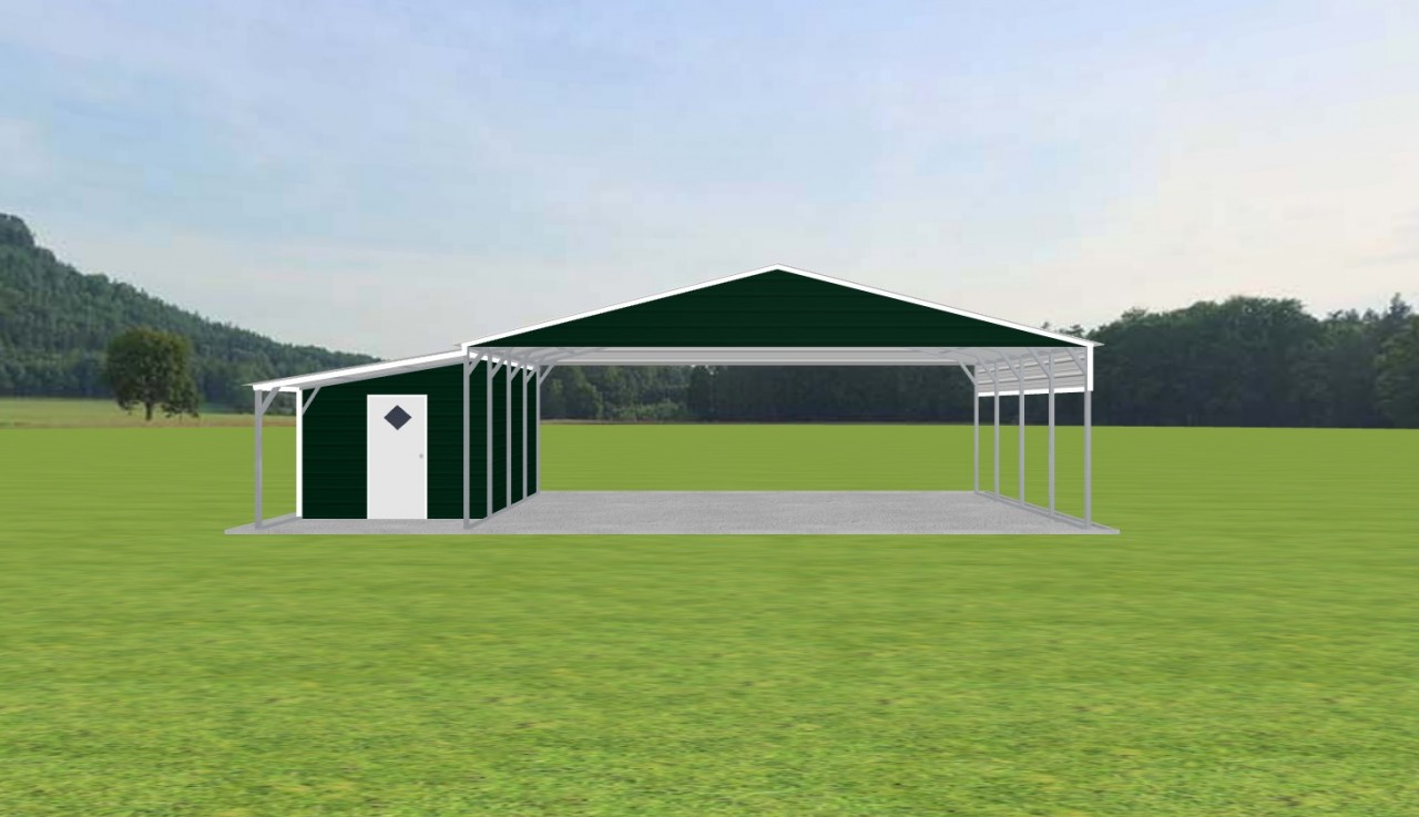 Carport with Storage 30 x 20 x 9 — photo 1