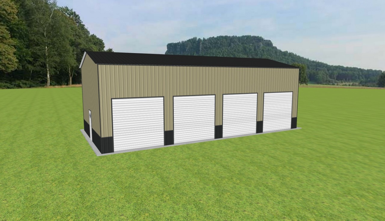 4 Car Garage 24 x 50 x 16 — photo 1