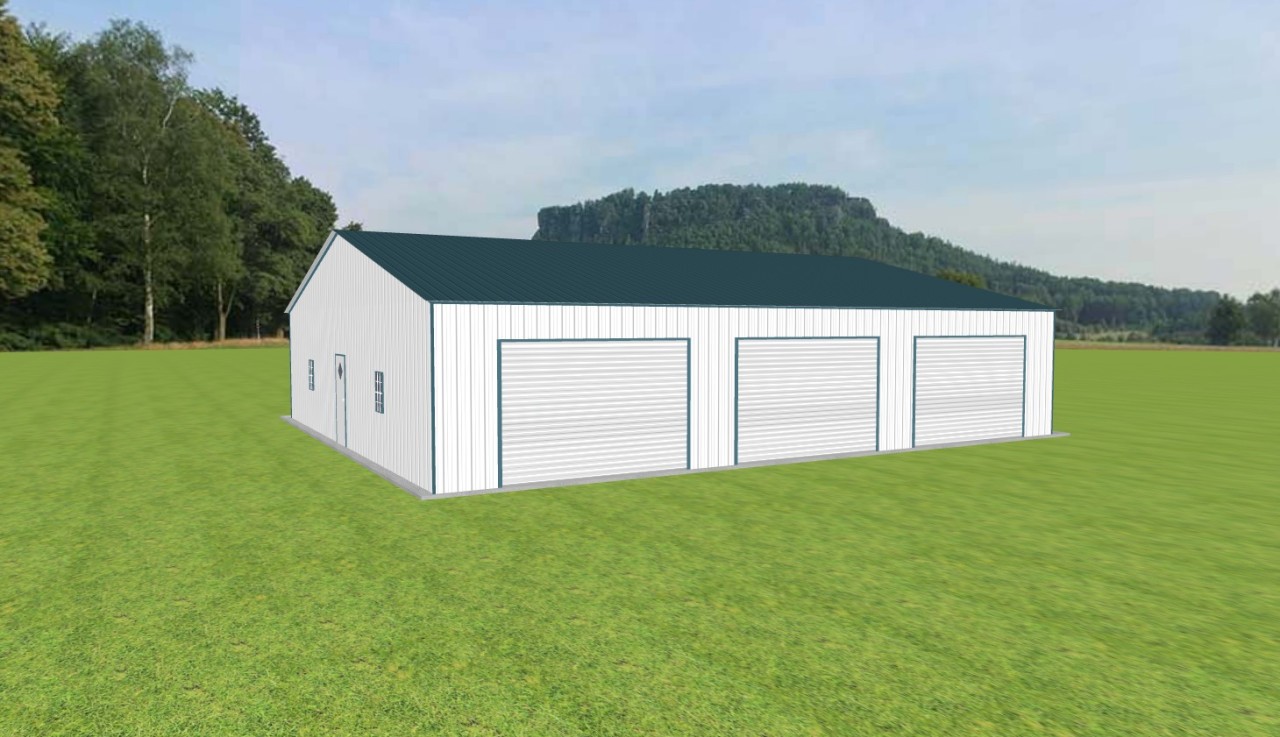 3 Car Garage 44 x 50 x 10 — photo 1
