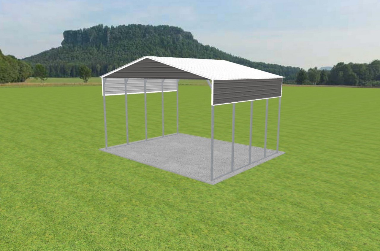 3 Car Carport 26 x 20 x 14 — photo 1