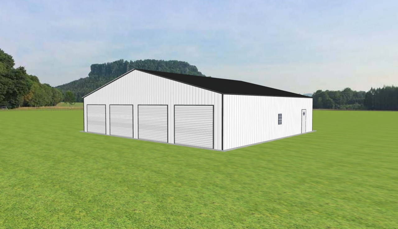 4 Car Garage 50 x 45 x 10 — photo 1