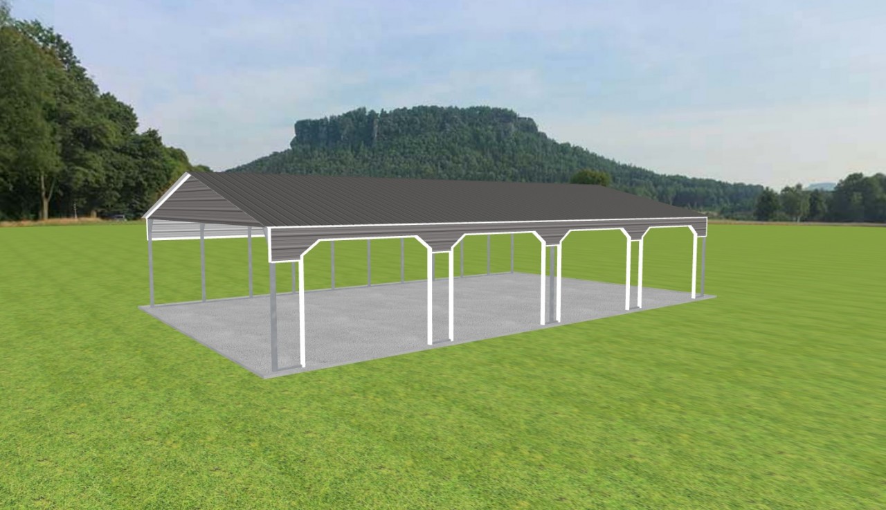 Carport 30 x 50 x 9 — photo 1