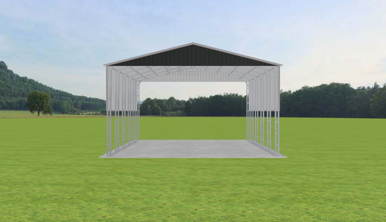 3 Car Carport 30 x 25 x 16 — photo 1