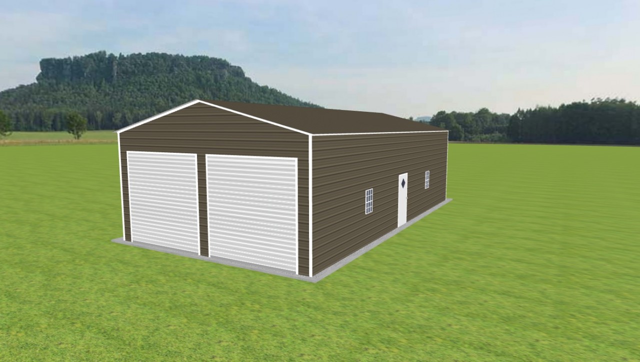 2 Car Garage 24 x 45 x 12 — photo 1