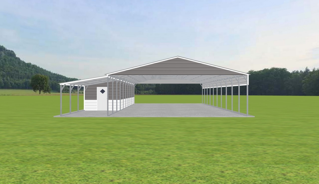 Carport with Storage 30 x 50 x 9 — photo 1