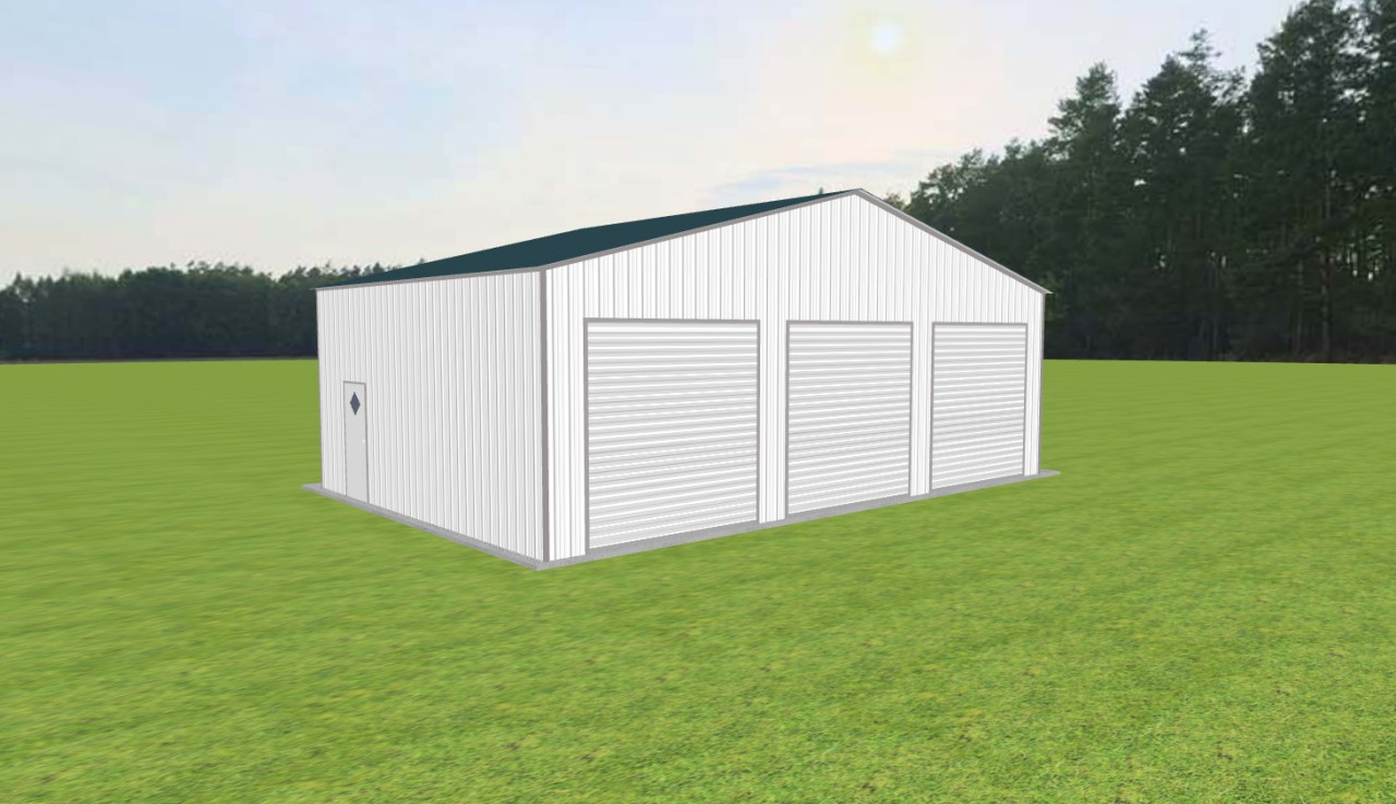 3 Car Garage 38 x 25 x 12 — photo 1