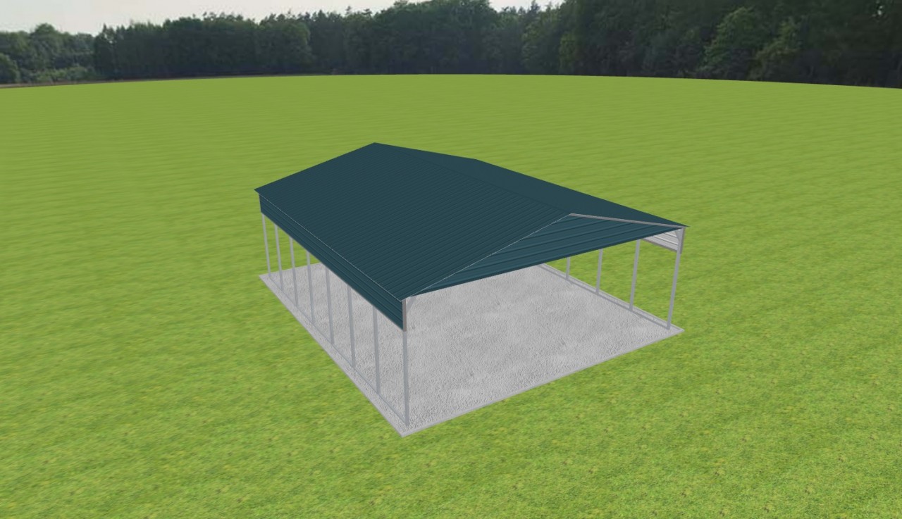 3 Car Carport 30 x 35 x 11 — photo 1