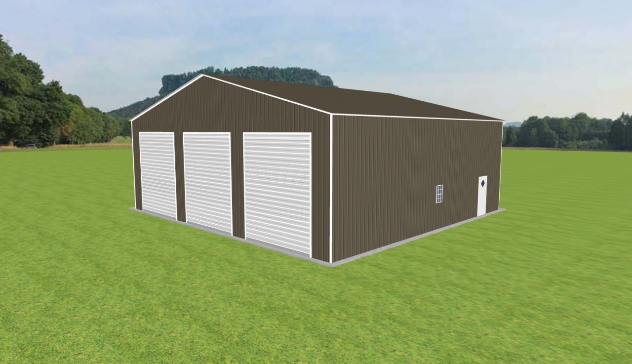 3 Car Garage 48 x 45 x 16 — photo 1