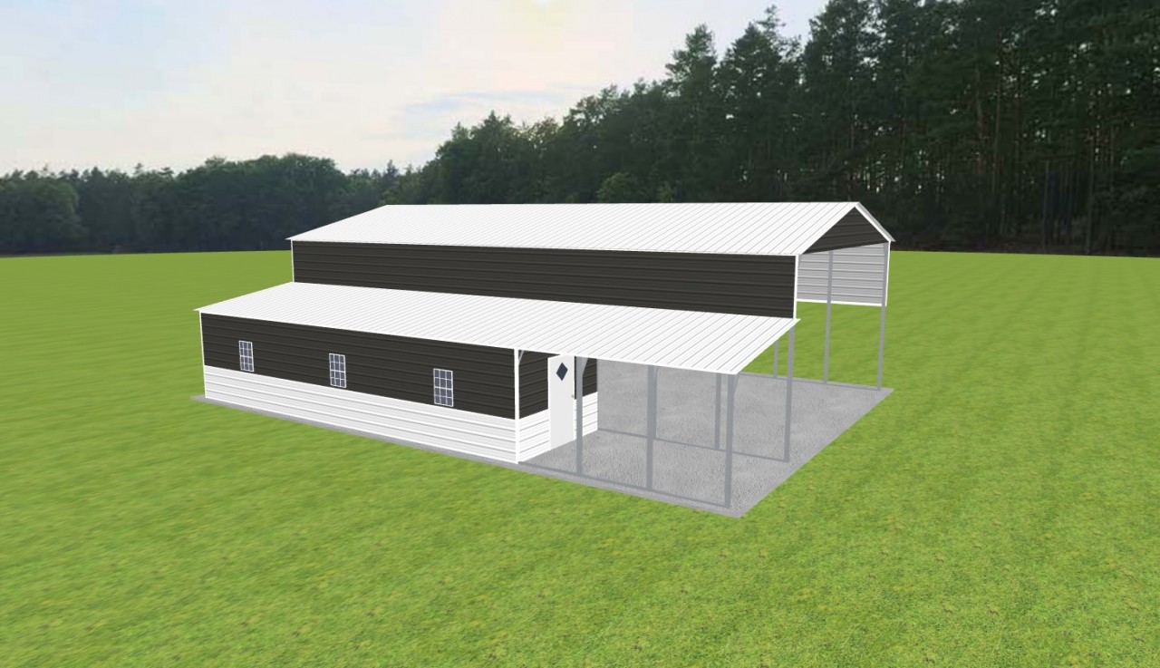 Carport with Storage 26 x 50 x 14 — photo 1