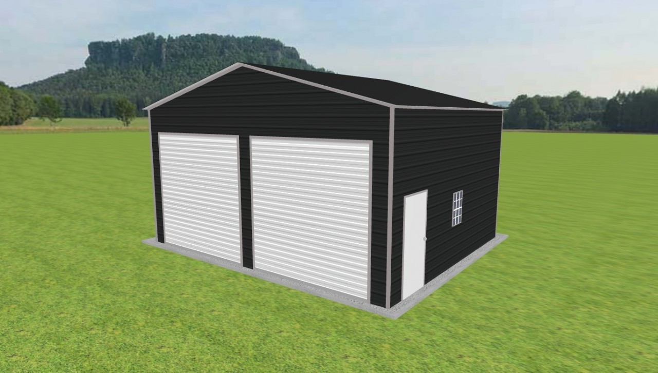 2 Car Garage 24 x 20 x 12 — photo 1