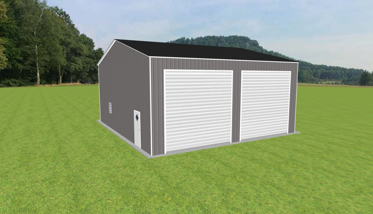 2 Car Garage 38 x 35 x 16 — photo 1