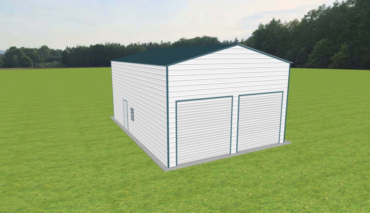 2 Car Garage 24 x 35 x 15 — photo 1