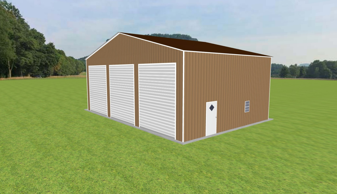 3 Car Garage 44 x 30 x 16 — photo 1