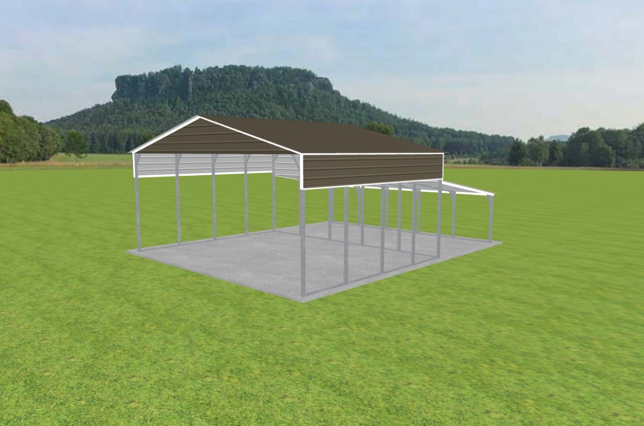 3 Car Carport 26 x 20 x 11 — photo 1