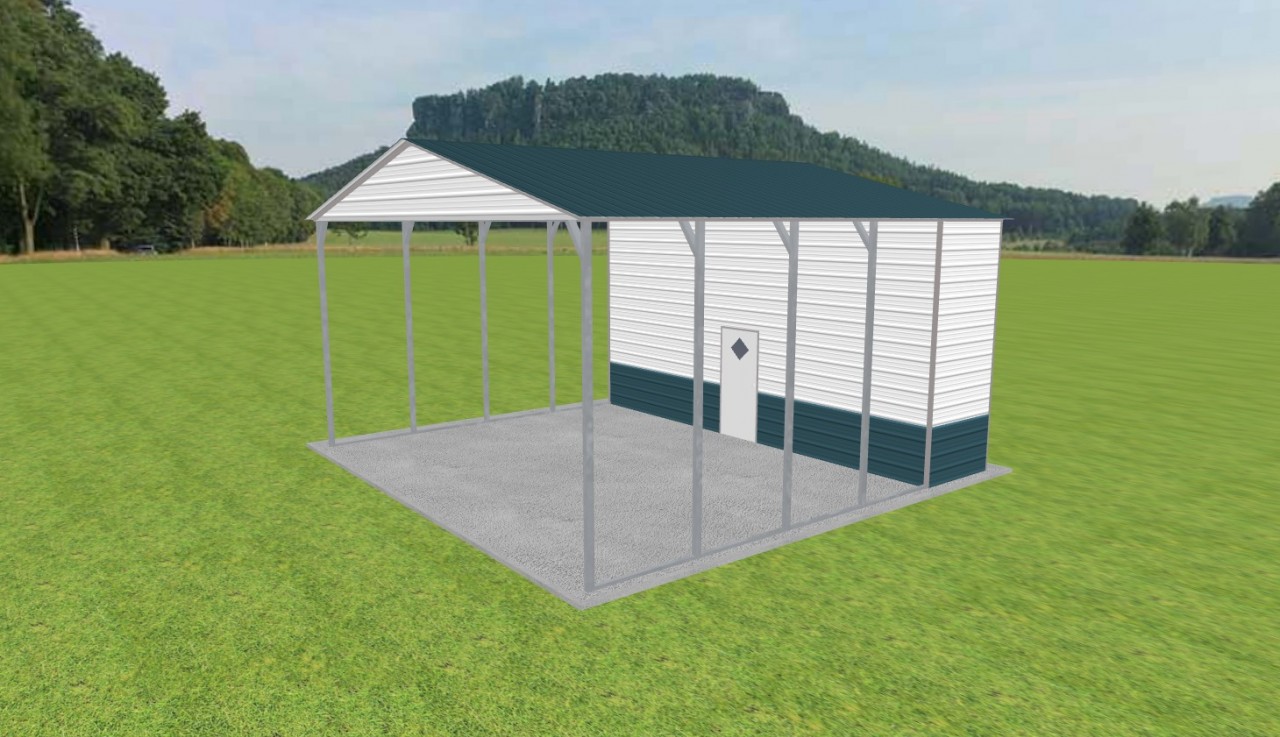 Carport with Storage 26 x 25 x 13 — photo 1