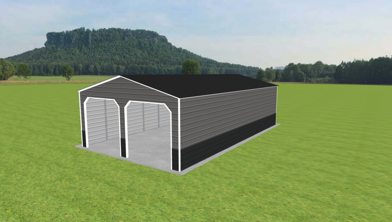 2 Car Carport 22 x 40 x 10 — photo 1