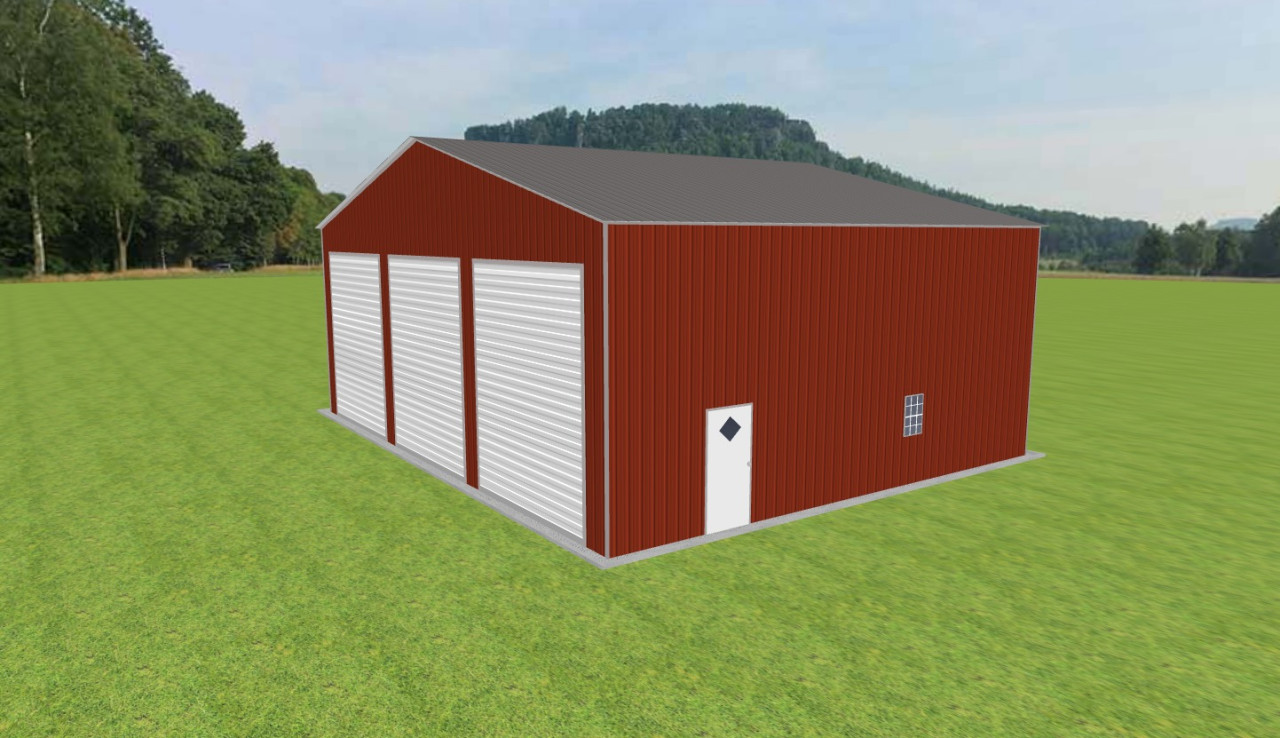 3 Car Garage 44 x 35 x 16 — photo 1
