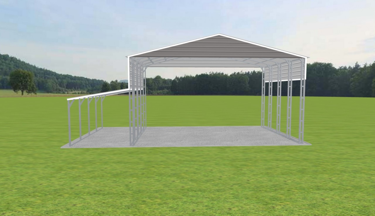 3 Car Carport 30 x 20 x 15 — photo 1