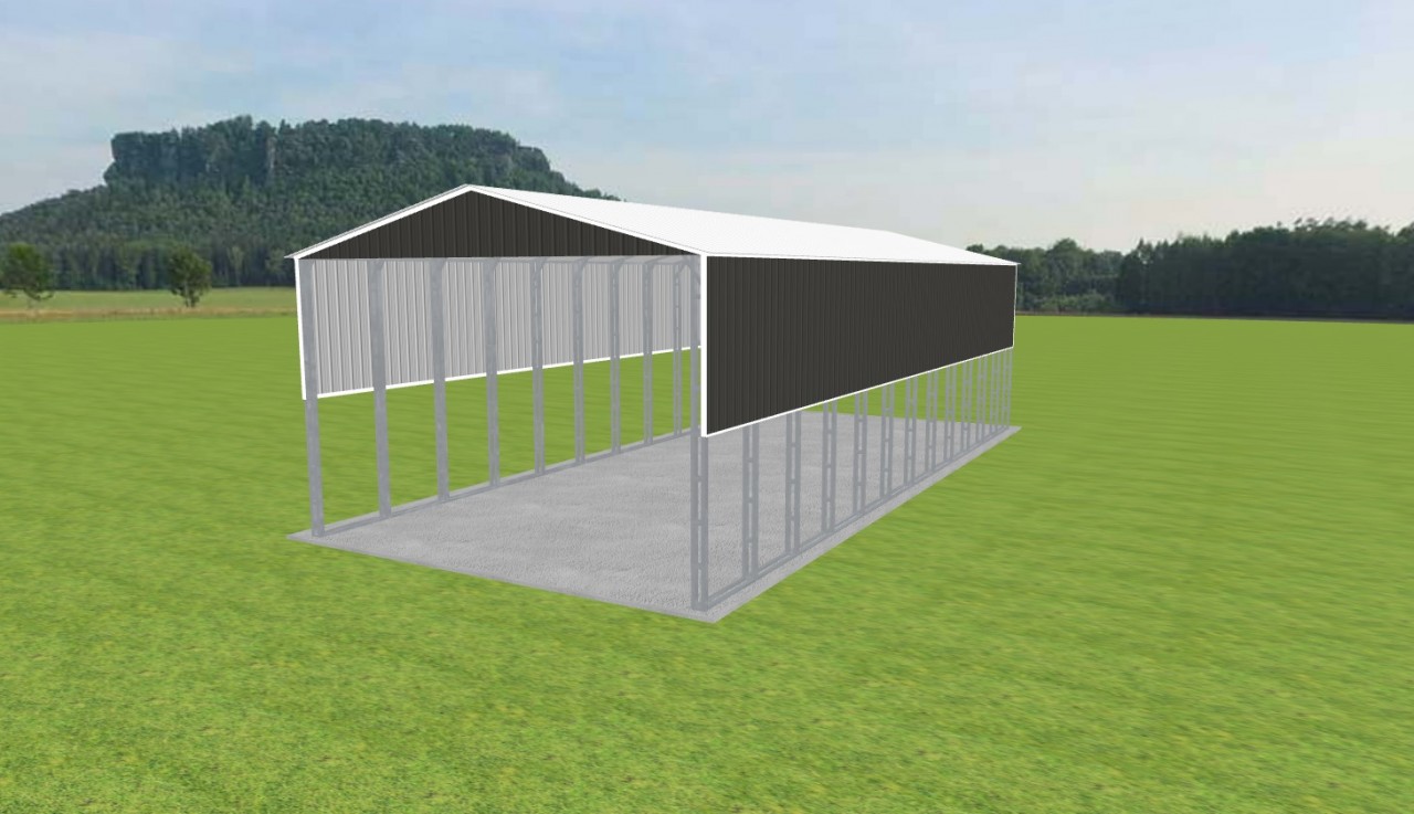 RV Carports 26 x 60 x 16 — photo 1
