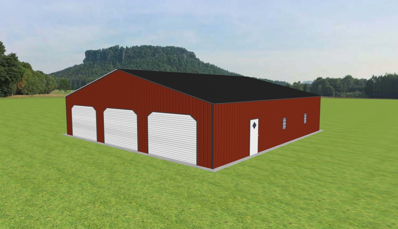 3 Car Garage 48 x 50 x 10 — photo 1