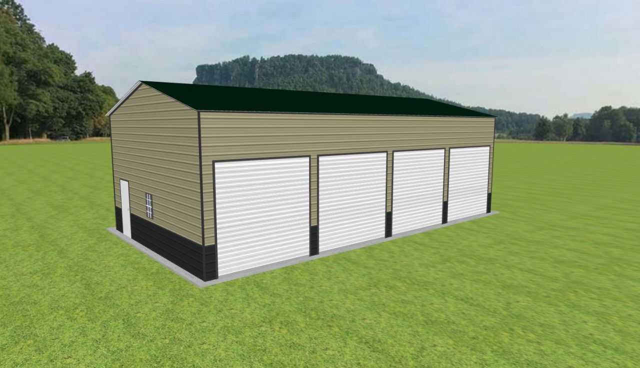 4 Car Garage 24 x 45 x 14 — photo 1