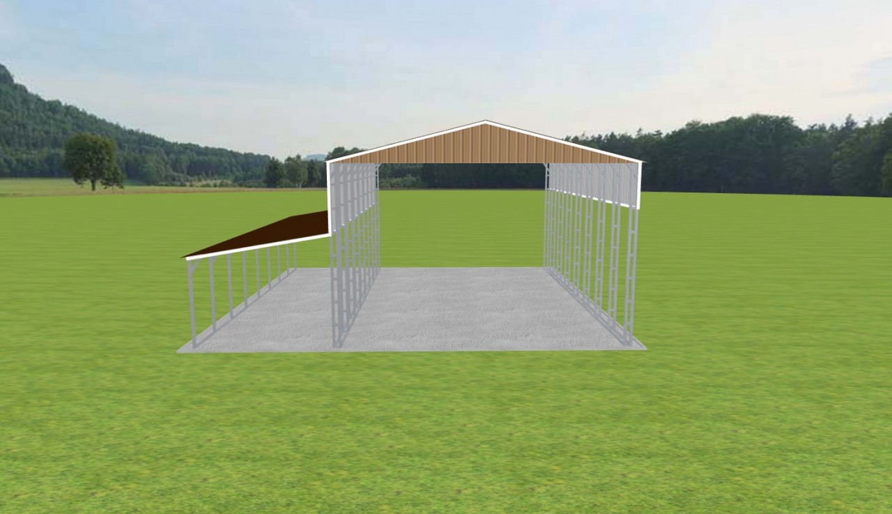 RV Carports 26 x 40 x 16, 26' x 40' x 16' metal rv cover