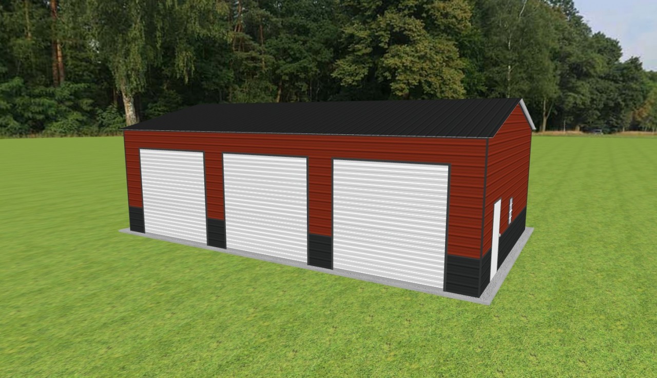 3 Car Garage 24 x 40 x 12 — photo 1