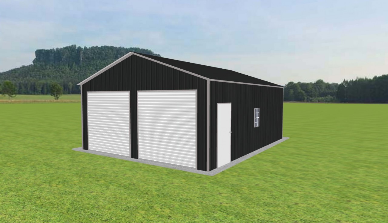 2 Car Garage 20 x 25 x 9 — photo 1