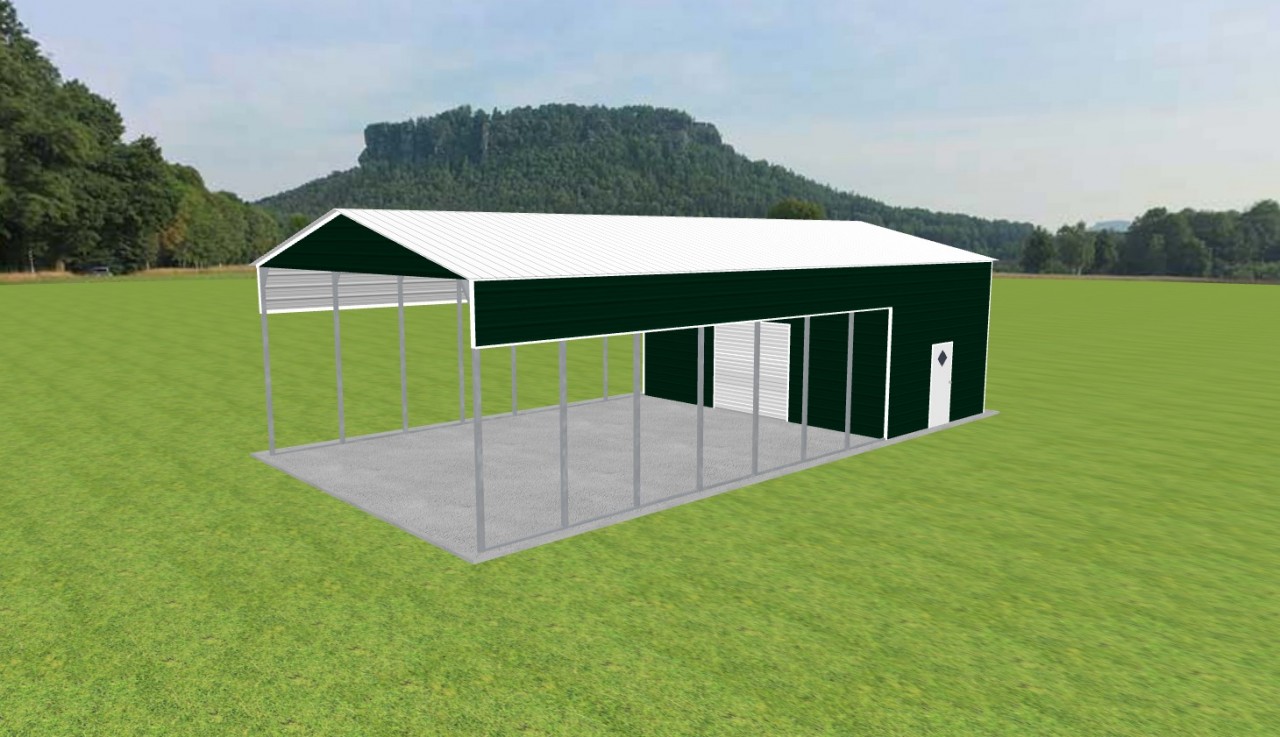 Carport with Storage 26 x 50 x 13 — photo 1
