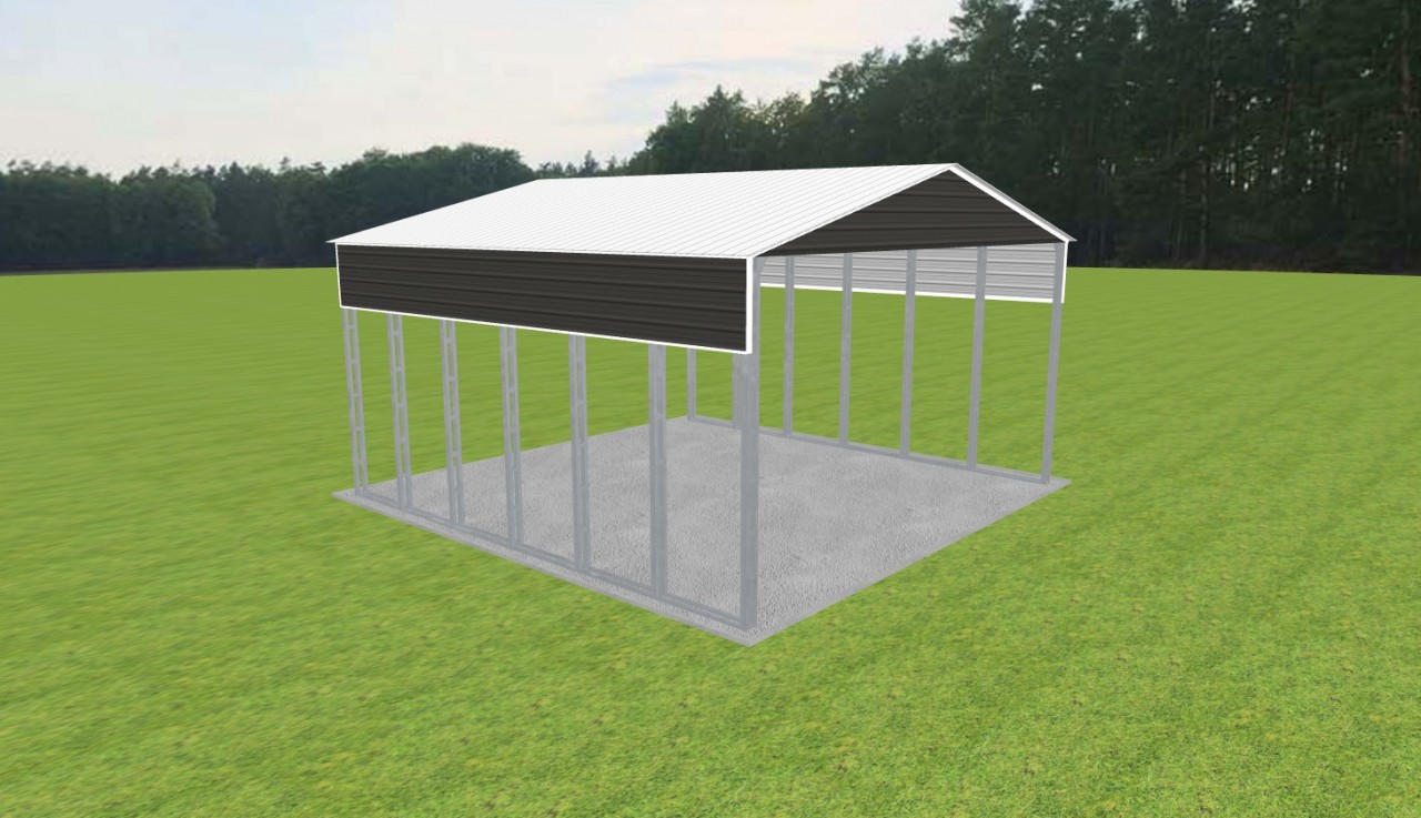 3 Car Carport 30 x 30 x 15 — photo 1