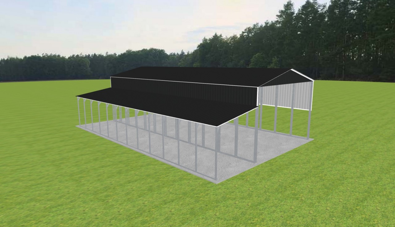 RV Carports 26 x 60 x 16 — photo 1