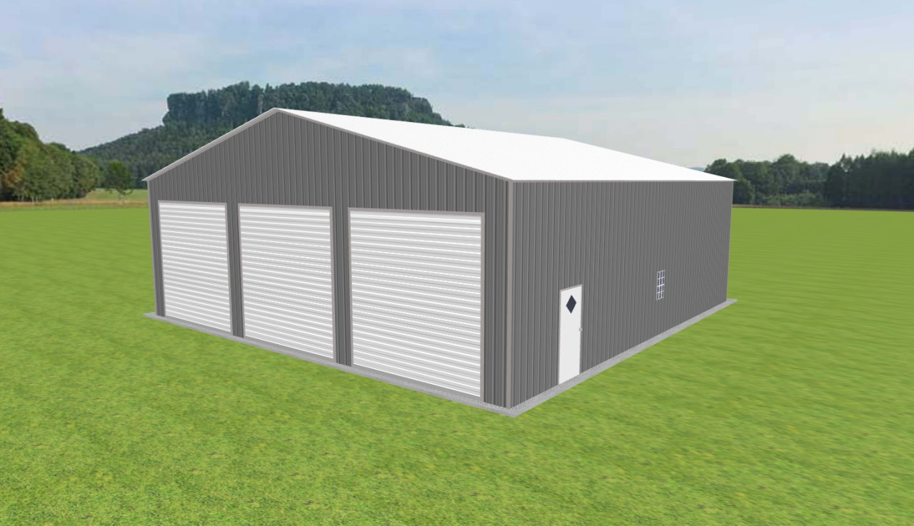 3 Car Garage 44 x 45 x 14 — photo 1