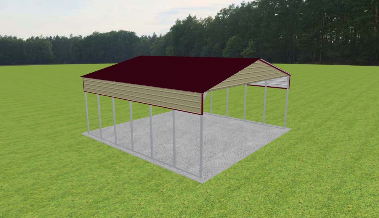 3 Car Carport 30 x 30 x 12 — photo 1