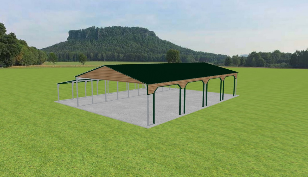 Carport 28 x 50 x 9 — photo 1
