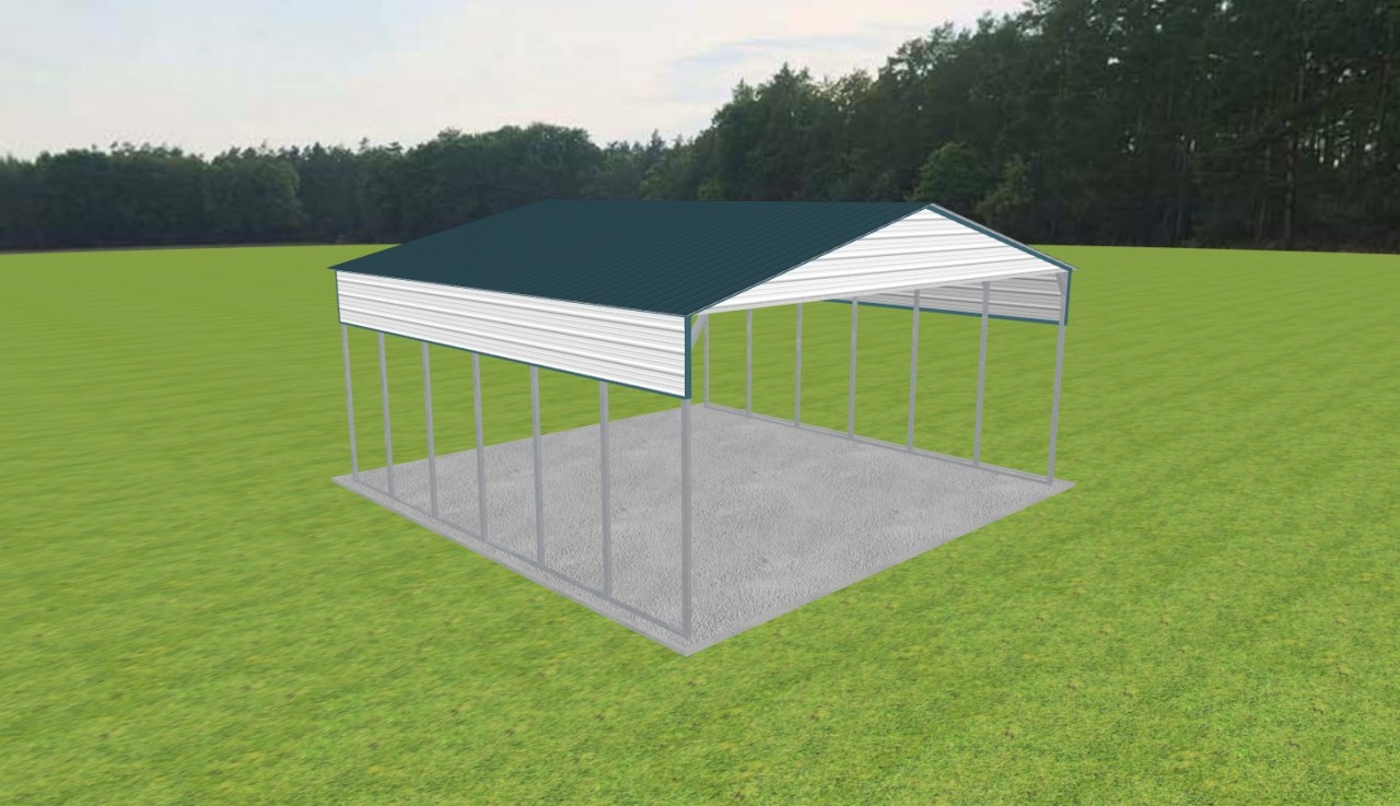 3 Car Carport 30 x 30 x 13 — photo 1