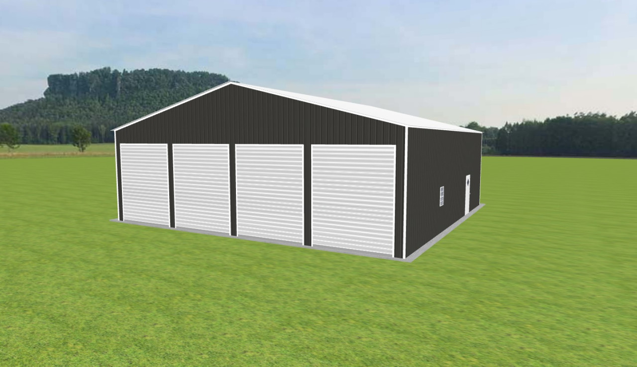 4 Car Garage 46 x 45 x 14 — photo 1