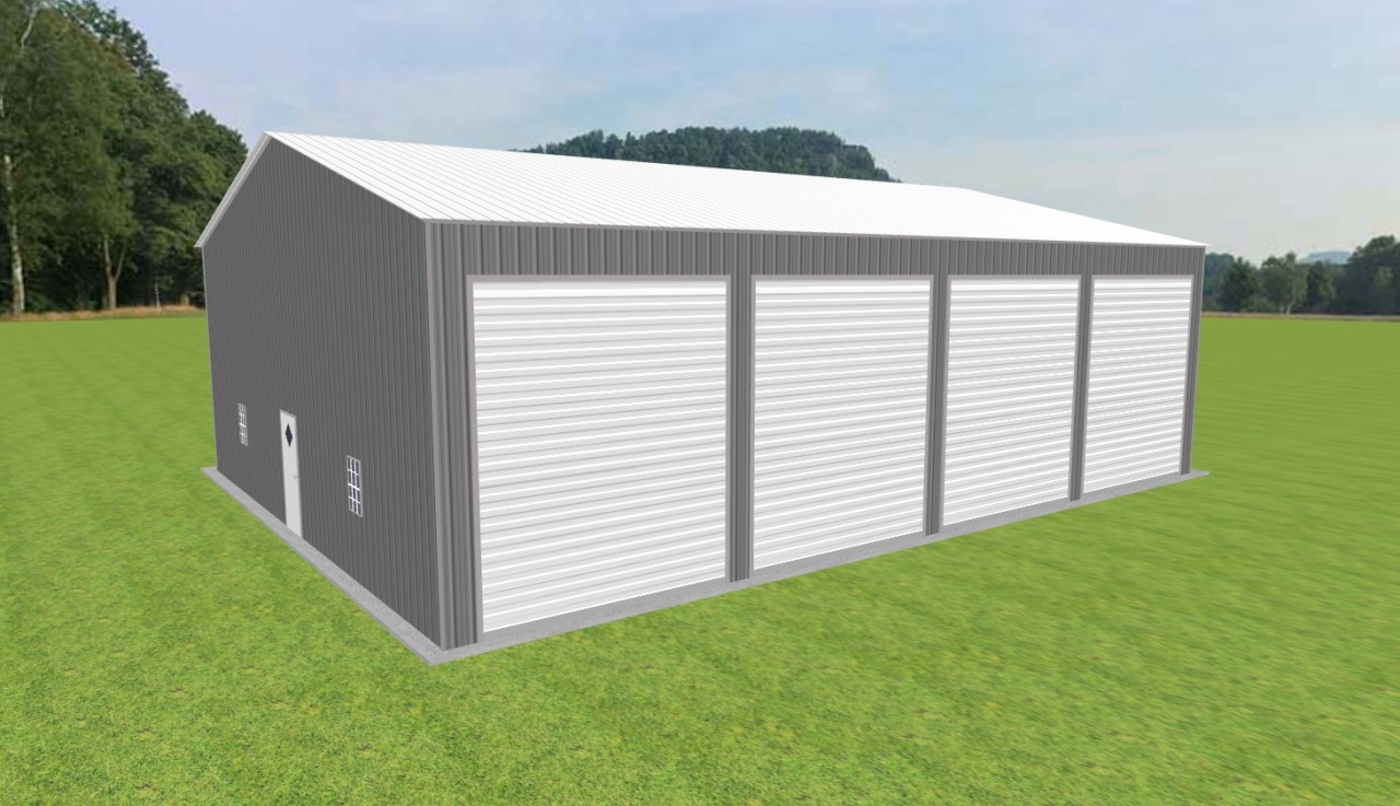 4 Car Garage 42 x 55 x 16 — photo 1