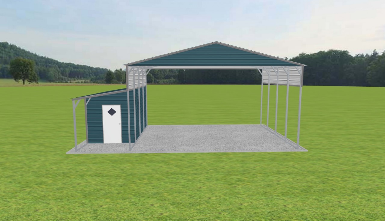 Carport with Storage 26 x 20 x 13 — photo 1