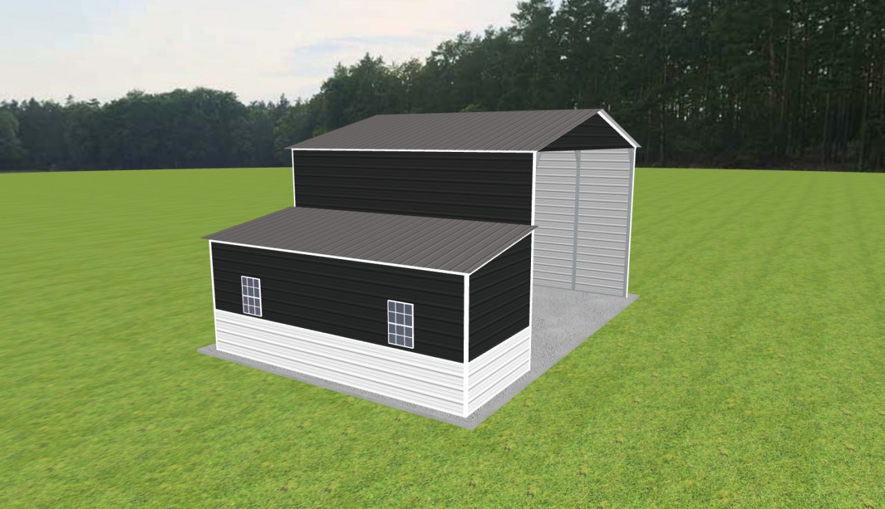 Carport with Storage 22 x 20 x 14 — photo 1