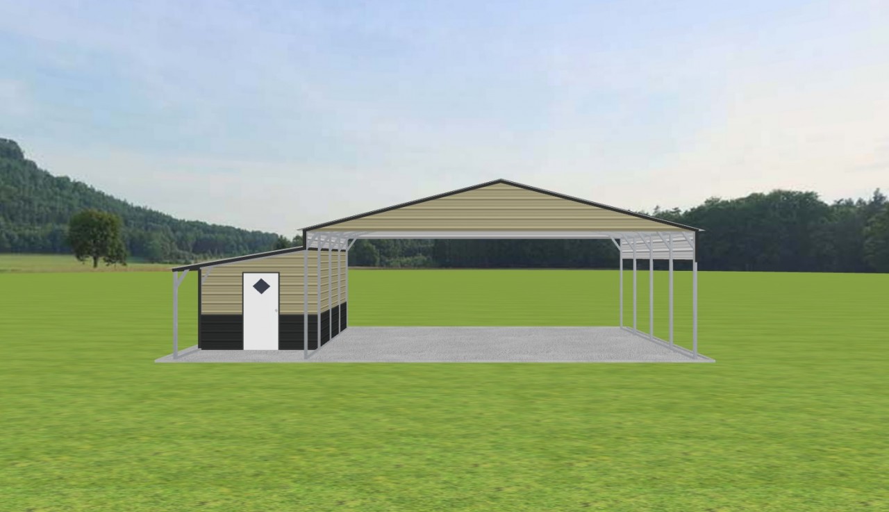 Carport with Storage 30 x 20 x 10 — photo 1