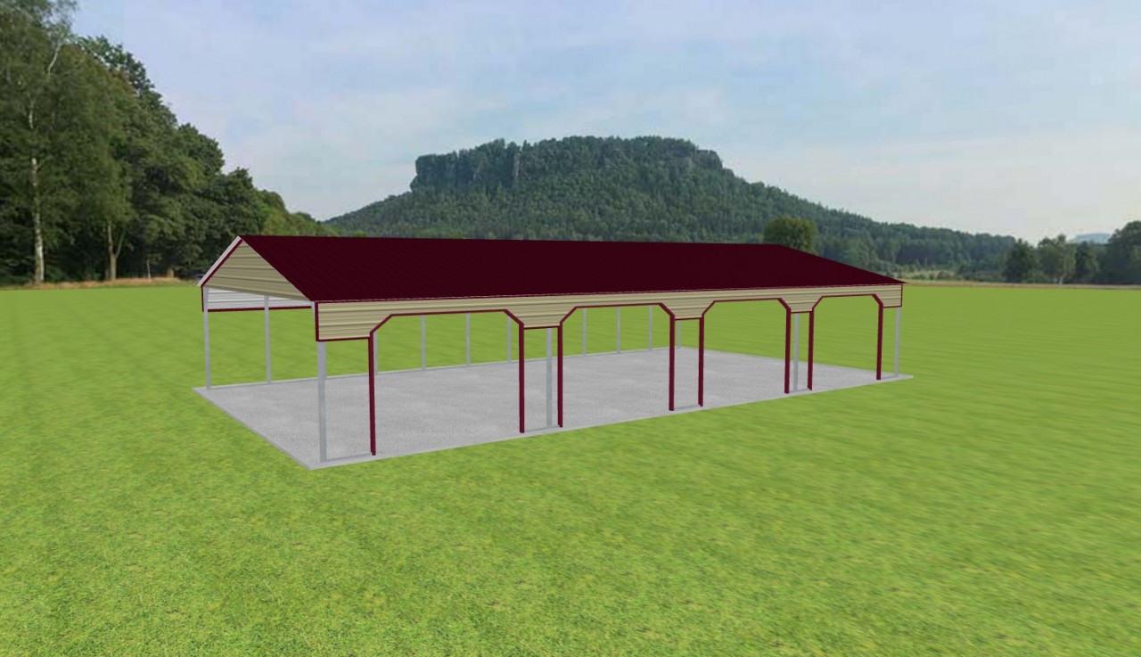 Carport 30 x 55 x 9 — photo 1
