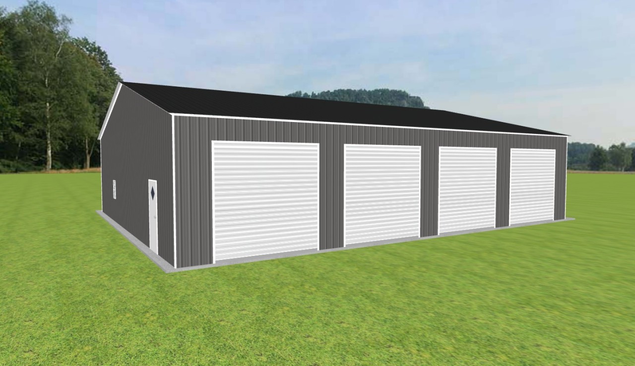 4 Car Garage 46 x 55 x 12 — photo 1