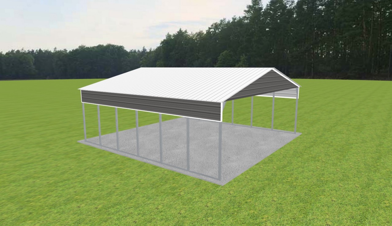3 Car Carport 30 x 30 x 10 — photo 1