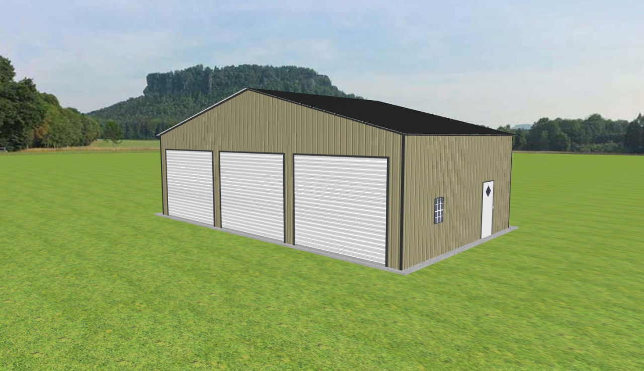 3 Car Garage 42 x 25 x 12 — photo 1